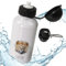 timalo® Aluminium Trinkflasche für Kinder personalisiert mit Namen | auslaufsichere Edelstahl Sportflasche Kindergarten Geschenk für Jungen und Mädchen 400mLB3 | Löwe