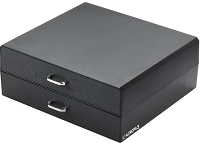 ACROPAQ Organisateur de Capsules de Café - 2 Tiroirs pour une Convenance Ultime - Simplifiez Votre Routine Café avec un Organisateur de Capsules de Café - Capsules de Café