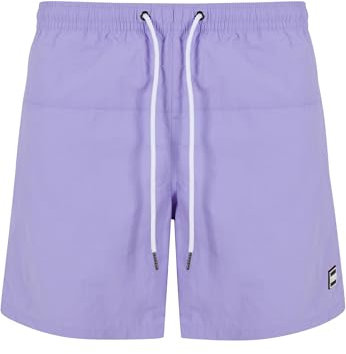Urban Classics Block Swim Shorts Bermuda, Lavanda, M Uomo