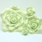 Rose di zucchero verdi * 4 misure tra cui scegliere * decorazione torta fiore cablato topper (6,3 x 1)