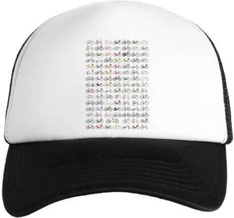 Generisch Fahrräder Weiße Kinder Baseball Cap Unisex Snapback