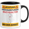 Buchhalter Tasse Geschenk Lustiger Spruch Geschenkidee für Buchhalter Achtung Hochleistungs Buchhalter Bei Der Arbeit (Schwarz)