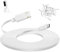 Smays 30 ft Extension Cable for Ring Pan-Tilt Indoor Cam (2024 Release), Long Flat USB C Power Cord White