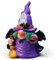 Eletorot Halloween Dekorationen Hexe Statuen mit Grabstein und Besen für den Innenbereich für Zuhause, Halloween Deko Innen für Tischplatte und Partydekorationen