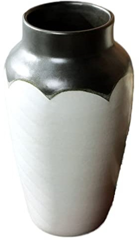 CONGRUI Nostalgische Vase aus Steingut, Porzellan, Bodenvase, Basteln (B)