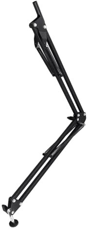 Scope Gelenkarmstativ, Klappbares Gelenkarm-Stereoteleskop für Industriekameras mit 50-mm-Objektivbefestigung und 360°-Drehung