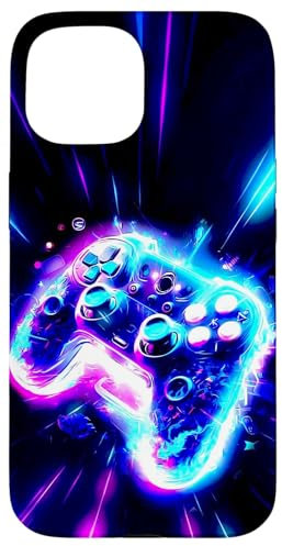 Graphic Gaming Videospiele Jungen Gamer Aesthetic Hülle für iPhone 15