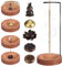 Porte Encens 7 en 1, Brûleur D'encens Inversé avec Bobine à Cône, Support Encens Baton, Porte-Encens pour Décor de Bureau à Domicile, Yoga, Méditation, Espace Récréatif