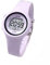 ALCENTIS Montre Femme Numérique Silicone - Multifonctionnelle, Design Sportif & Décontracté - Comprend Chronomètre, Réveil, Fonction Date (Violet)