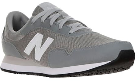 New Balance Kids 323 Shoes, Slate Gray/White, 3.5