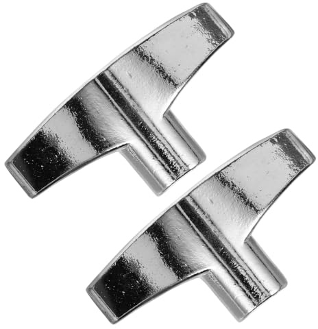 CVUTOVO 2 Stück Drum Key Teiliges Stimmschlüssel Trommelstimmwerkzeug für Schlagzeuger Robustes Verschleiß Material Geeignet für Standard Schlagzeuge und Marschtrommeln Praktisch und