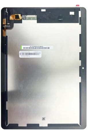 Piezas De Tableta LCD De 9,6 Pulgadas, Compatible con Huawei, MediaPad T3 10 AGS-L03 AGS-L09 AGS-W09, Marco De Ensamblaje De Digitalizador De Pantalla Táctil(Black)