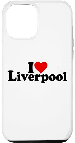 I LOVE HEART LIVERPOOL ENGLAND Case for iPhone 12 Pro Max
