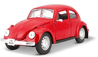 Maisto 31926 - Modellauto 1:24 VW Käfer 73, rot