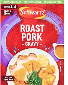 Schwartz Pork & Sage Gravy Sachet, 25g