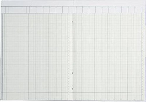 K+E Spaltenbücher /8611061-7106K40KL, blau, 6 Spalten, DINA4, Inh.40Blatt