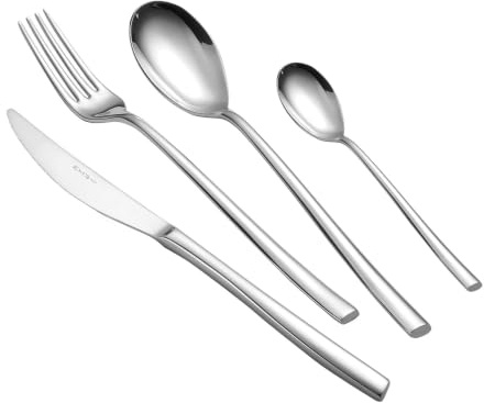 Servizio Set di Posate 24 pezzi in Acciaio Inox Eme Celine