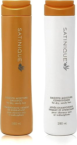 1x Feuchtigkeitsspendendes Smooth Moisture Shampoo SATINIQUE™ + 1x Feuchtigkeitsspendende Spülung Smooth Moisture Conditioner SATINIQUE™ - 2x 280 ml - Amway