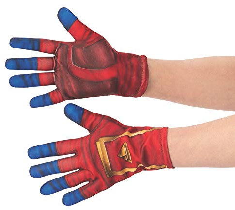 Rubie's Offizielle Captain Marvel Handschuhe, Kinderkostüm-Zubehör, Einheitsgröße
