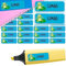 Sunnywall® Namensaufkleber Kinder Schule Frosch Aufkleber Namensetiketten | 60 Stück Klebeetiketten zum Beschriften 4,8x1,6cm Kita Schulanfang | wasserfest