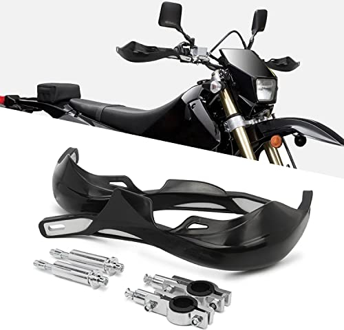 Motorrad-Handprotektoren Aluminium-Handschützer Universal für 7/8 und 1 1/8 Bürstenstange für Off-Road-ATV Motocross Dirt Bike Enduro-Schwarz