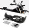 Motorrad-Handprotektoren Aluminium-Handschützer Universal für 7/8 und 1 1/8 Bürstenstange für Off-Road-ATV Motocross Dirt Bike Enduro-Schwarz