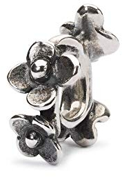 Trollbeads Charm Blumenkranz aus Sterling-Silber in der Farbe Silber, TAGBE-00256