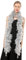 Flydreamfeathers Chandelle Federboa, 100 g, 1,8 m, über 10 Farben, ideal für Party, Hochzeit, Kostüm, Silbergrau, 72 inch long, 8-9 inch wide