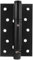 Self Closing Hinges Black Heavy Duty Stainless Steel Automatic Self Closing Door Hinges 4.9 Inch (128mm) Black Interior Spring Hinge Heavy Duty Door Hinges for Door or Wooden Gate - 1pc