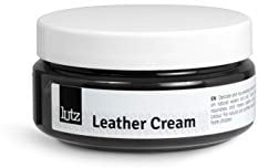 Lutz Crema per Pelle, Crema per Rinnovare la Pelle, Giacche e Altro con la Crema per Pelle in Diverse Colorazioni 100 ml (3.38 FL. Oz), Fatta in Europa (118 - Nero)