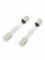 CELIMS Fusible - Four a Micro-Ondes 5KV - Verre fusible de Tubes de 6mm x 40mm (Lot de 5 Pièces, 0,8A)