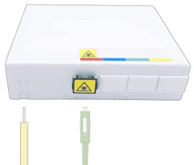 Elfcam® - Le Dispositif de Terminaison Intérieur optique (DTIO), Prise Terminale Optique (PTO) Port Optiques à Interface SC/APC (1 Port Optique)