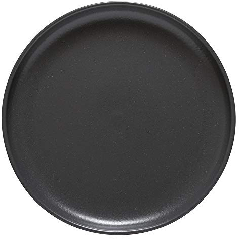 Casafina Ceramic Stoneware 11'' Dinner Plate - Pacifica Collection, Seed Grey | Microwave & Dishwasher Safe Dinnerware | Food Safe Glazing | Restaurant Quality Tableware