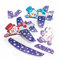 Baker Ross FC272 Schneemann Gleiter - 8er Pack Gleiter für Kinder, Neuartiges Spielzeug, Ideal als kleines Spielzeug für Kinder oder Partytaschen