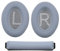 VGOL 1 Pair Grey Headphone Replacement Ear Pad with Headband Ear Cushion in Protein Leather Compatible with Bo-se QC35 QC35ll Headphone