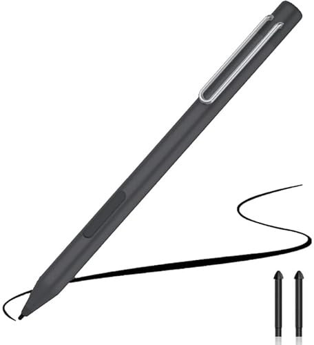 TECHGEAR Stylus Pen for Microsoft Surface, Compatible with Surface Pro 12/11/10/X/9/8/7/6/5/4/3, Surface Book 3/2/1, Surface Go 4/3/2/1, Surface Laptop, High Pressure Sensitivity & Palm Rejection