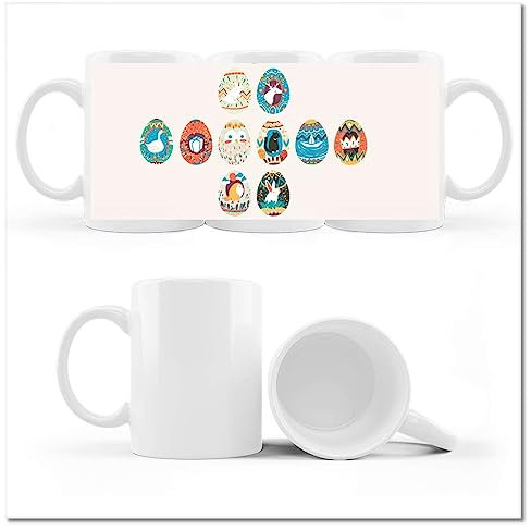 Kaffee Tee Tasse Tasse mit Foto Ostereier Nr. H4685Z_Cup