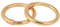 2 Pcs Spring O Ring Clip for Purse Strap 1 Inch Round Snap Clip Gold Key Rings for Keychain Alloy Round Buckle Key Hook Purse Strap Extender Clip for Keys, Bag, Handbag, Crafts