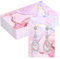 Acooruiteng 50 Stück Ohrring Display Karten Bußgeld Ohrring Karten Dauerhaft Earring Cards Ohrring Displaykarten Ohrring Display Visitenkarten Earring Display Cards für Schmuck-Display