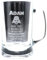Personalised Engraved Pint Glass Beer Mug Tankard with Handle for Dad or Daddy on Fathers Day and Birthday - Darth Vader Star Wars Design (No Gift Box)