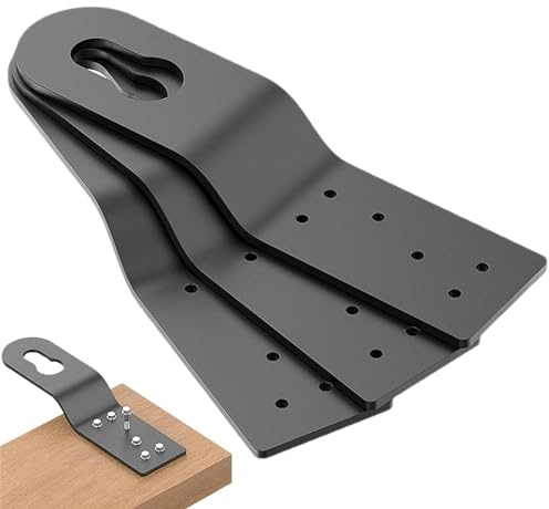 Roofing Hitch Clip | 3 Black Aluminum Alloy Anchors | Use with Roofing Harness, Safety Harness, Safety Ropes and Other Fall Protection Accessories