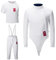 KXJPIZIYB 3-teilige Fechtuniform, 350N, Fechtweste, Hose, Jacke, Fechtausrüstung, für Rechtshänder(40#)
