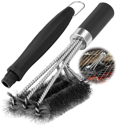 Grillbürste, 43,2 cm, verstellbarer Griff, Grillbürste für Outdoor-Grill/Raucher/Gas- und Holzkohlegrill-Reinigung, 1 Stück