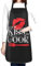 hihihihihihihihi Kiss The Cook-Schürze, verstellbare Schürze, Tasche für Damen und Herren, wasserdichte Schürzen, Geschenke zum Malen, Kiss the Cook Red Kiss, Einheitsgröße