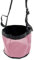 Pferdefutter Tasche, Futterbeutel für Pferde, 23,9 x 24,4 cm, Heavy-Duty Breathable PVC Mesh Getreide Futtertasche, mit verstellbarem Riemen und langlebigem Snap Pferd Maulkorb Futtertasche (Rosa)