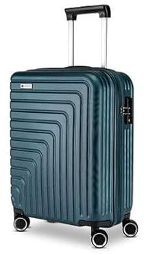 R Roncato Ultraleichter und geräumiger Hartschalenkoffer dank erweiterbarem Reißverschluss. Seitlicher Zahlenschloss mit TSA, 4 Zwillings- und Lenkrollen für einfachen Transport. 40x55x20-23 c,