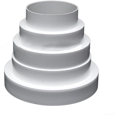 80Mm To 150Mm Ducting Reducer Round Pipe Multi Reducer Extractor Fan Ventilation Hose Connector Adapter Dust Extractor Hose Adaptor