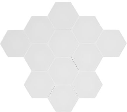 12 Sets Sechseckige Spleißlampe, RGB-LED-Wandleuchten APP-Fernbedienung und Sprachsteuerung Smart Light Panel Musiksynchronisation RGB-Wandpaneele für Spielzimmer Sensorische Räume