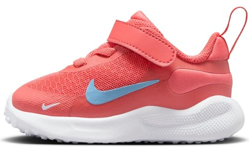 Nike Revolution 7 Schuh für Babys und Kleinkinder, Magic Ember/Psychic Blue-Blue Tint-White, FB7691-800, 22 EU (6C US)