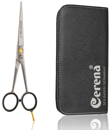 Cerena Sahara Friseurschere 6 (15 cm) – Hochwertige Haarschneideschere – Profi Haarschere Solingen für Friseure & Hair Styler